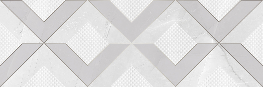 Monti Декор белый 20х60 