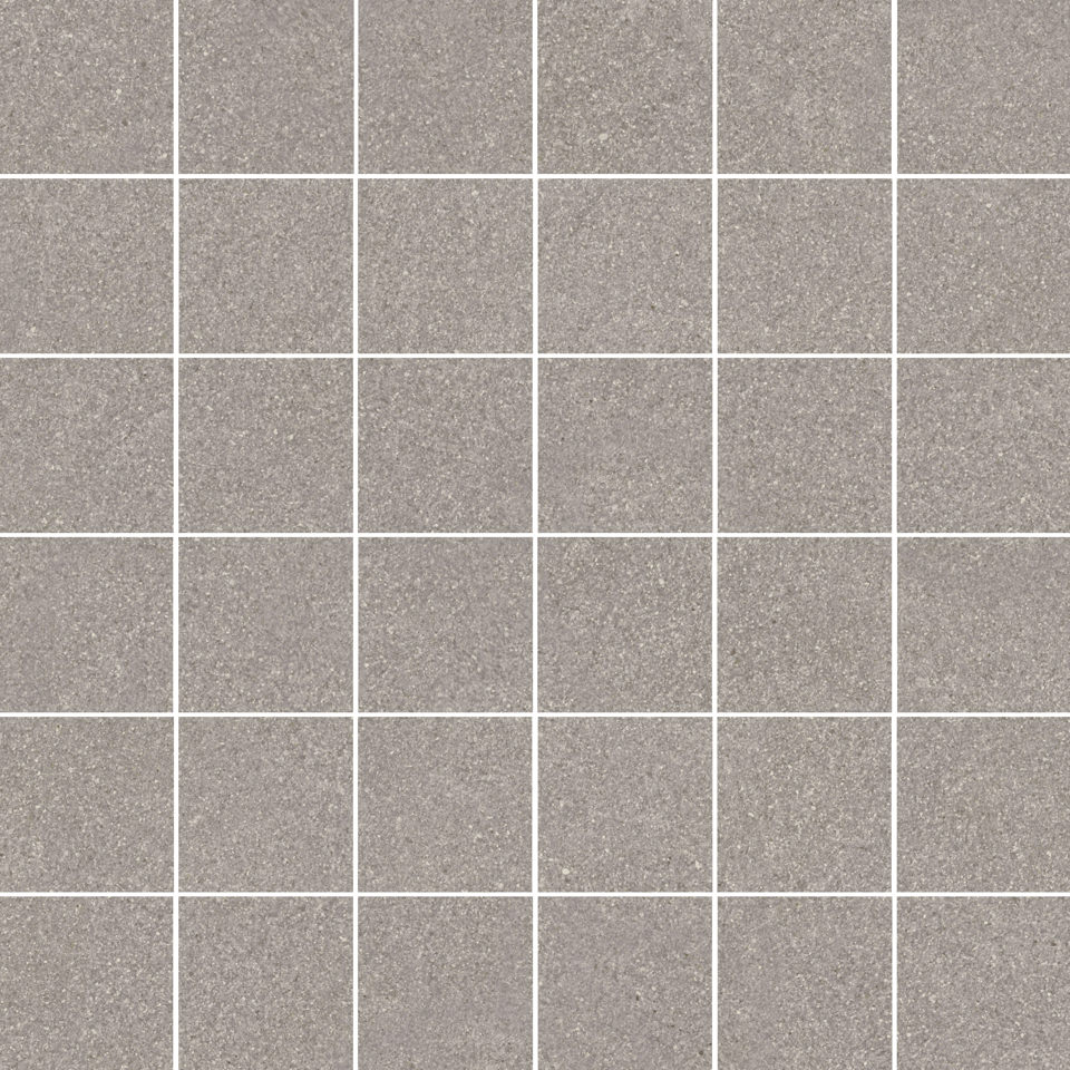 Декор Рабат мозаичный серый матовый обрезной 30x30