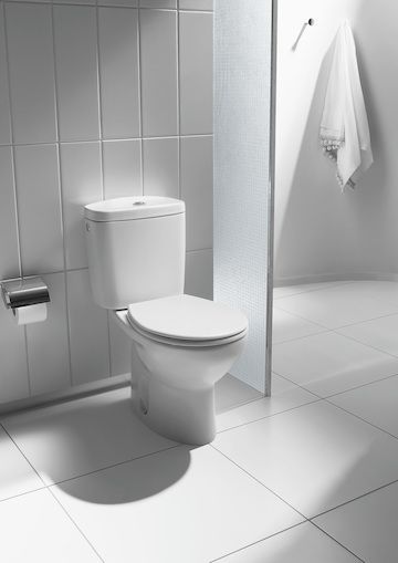 Чаша унитаза напольного Roca Victoria, белый