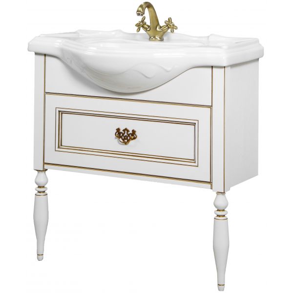 тумба под раковину AMERICA  / 105 /  ( дуб молочный )  