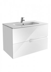 тумба VICTORIA NORD ICE  EDITION 80 подвесная  / 78,6х45х55 /   ( белый ) 