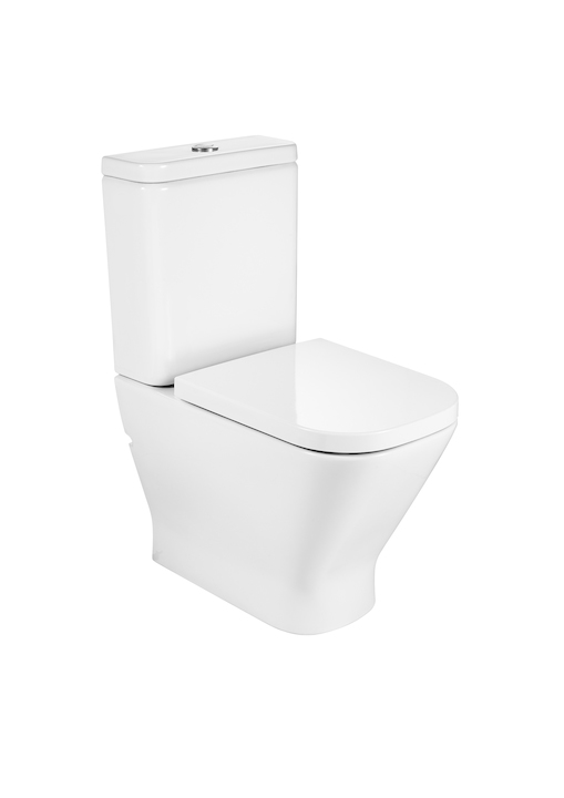 крышка / сидение GAP Clean Rim микролифт  ( бел )  