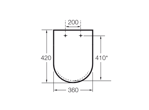 крышка / сиденье HALL микролифт  ( бел )  