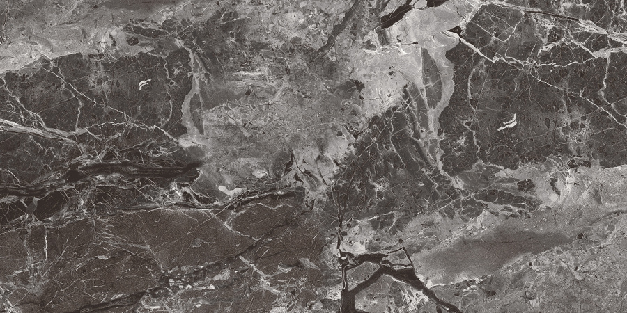 Kenya Nero Керамогранит черный 60x120 полированный 