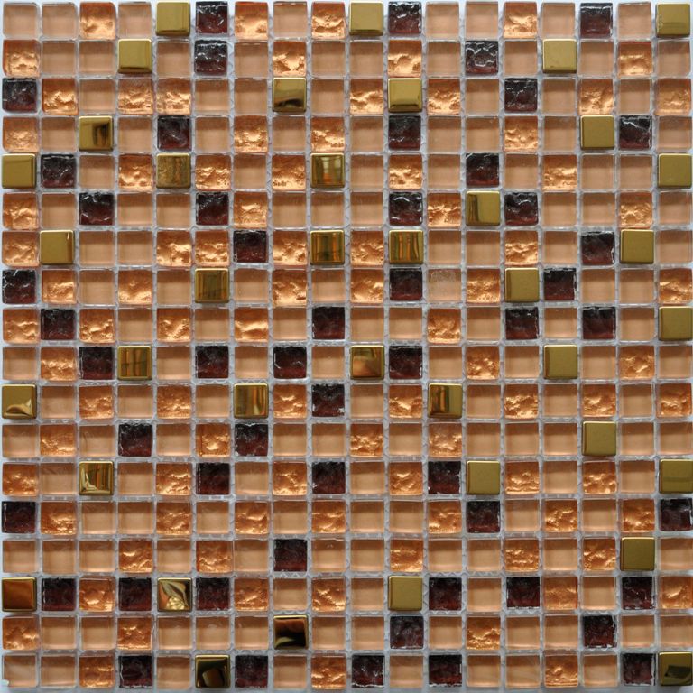 Мозаика стеклянная, 15*15*8 (300*300), BXGS091a 