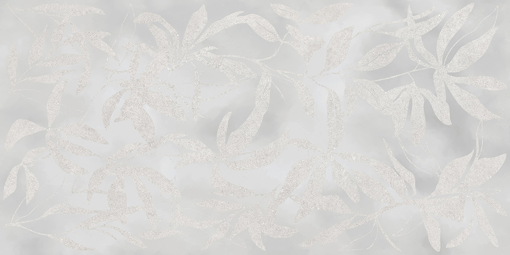 АртВолл 60x120 MR Цветы Серый Vitra (K958008R)