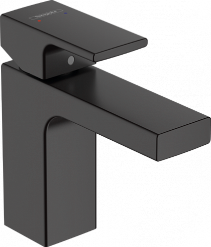 Смеситель для раковины Hansgrohe Vernis Shape, матовый чёрный