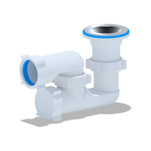 Сифон для душевого поддона Ани Пласт регулируемый 1 1/2"*40