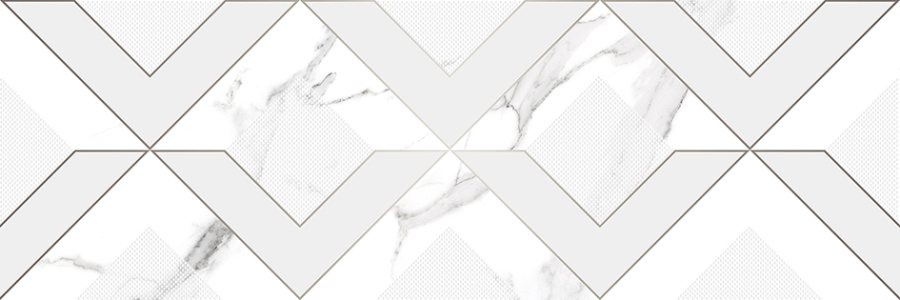 Viva Декор белый 20х60 