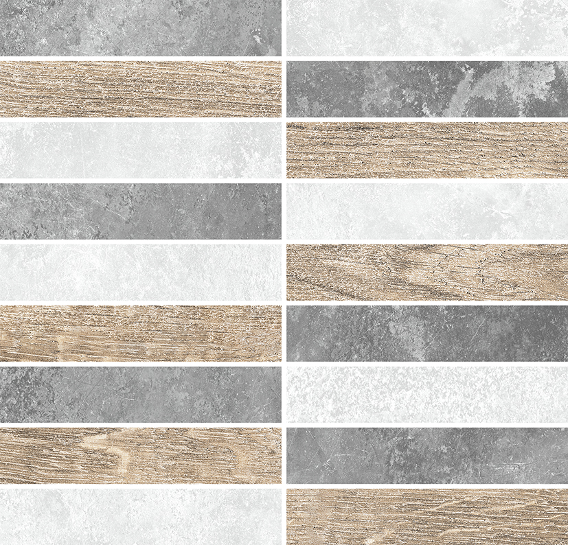 Java Мозаика микс серый 28,6х29,8 