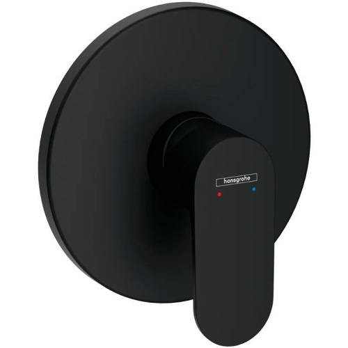 Смеситель для душа Hansgrohe Rebris S внешняя часть, черный матовый