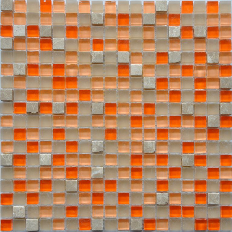 Мозаика стеклянная, 15*15*6 (300*300), GS076 