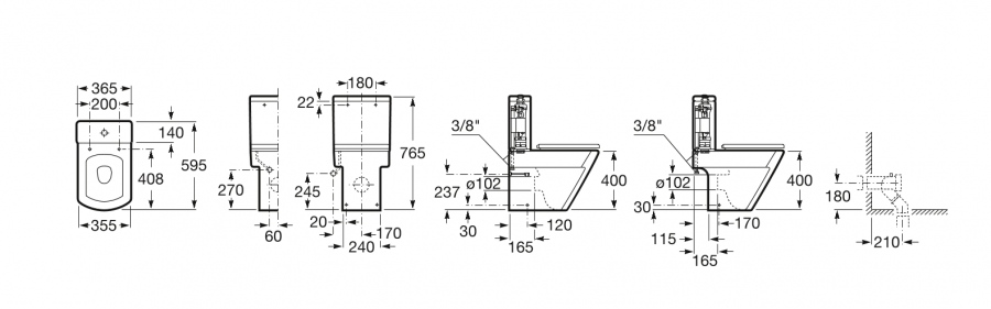 унитаз HALL   ( бел )  