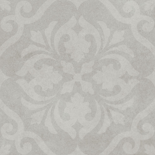 Декор Монсеррат серый светлый матовый обрезной 60x60