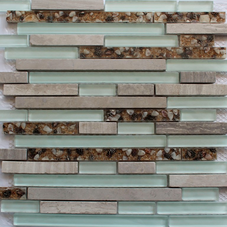 Мозаика стеклянная, 15*48*8 (300*300), SZ001 