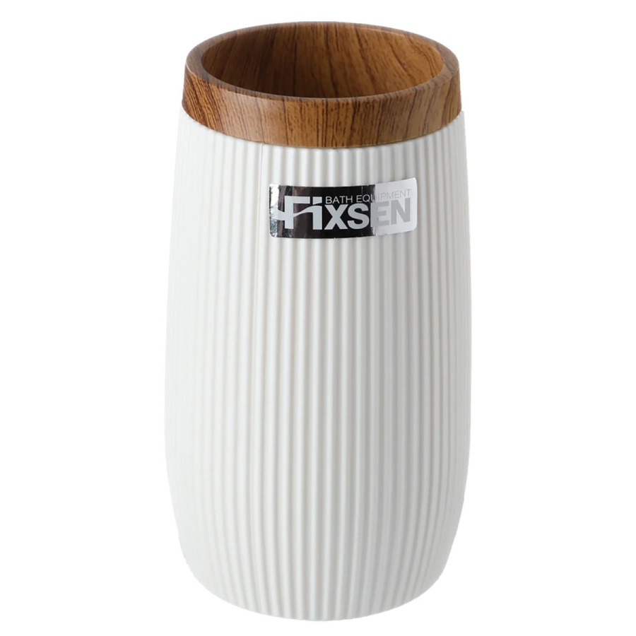 Стакан Fixsen White Boom пластик, белый