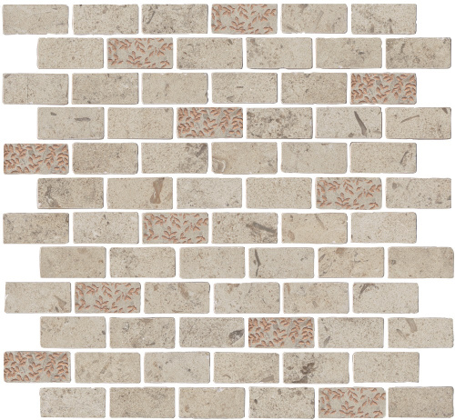 Декор Про Лаймстоун Антика 2 мозаичный бежевый матовый 32х30