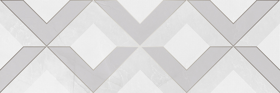 Monti Декор белый 20х60 