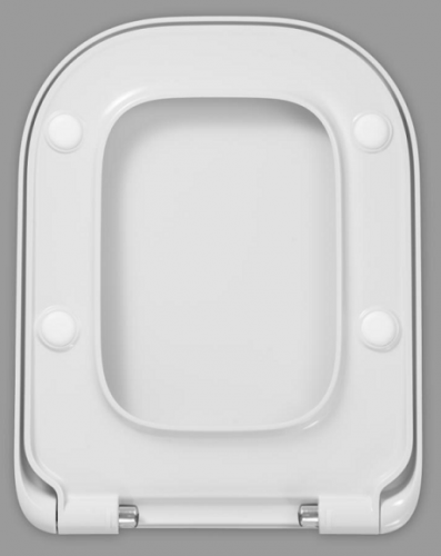 крышка / сидение GAP тонкое сиденье, с микр .   ( бел ) 