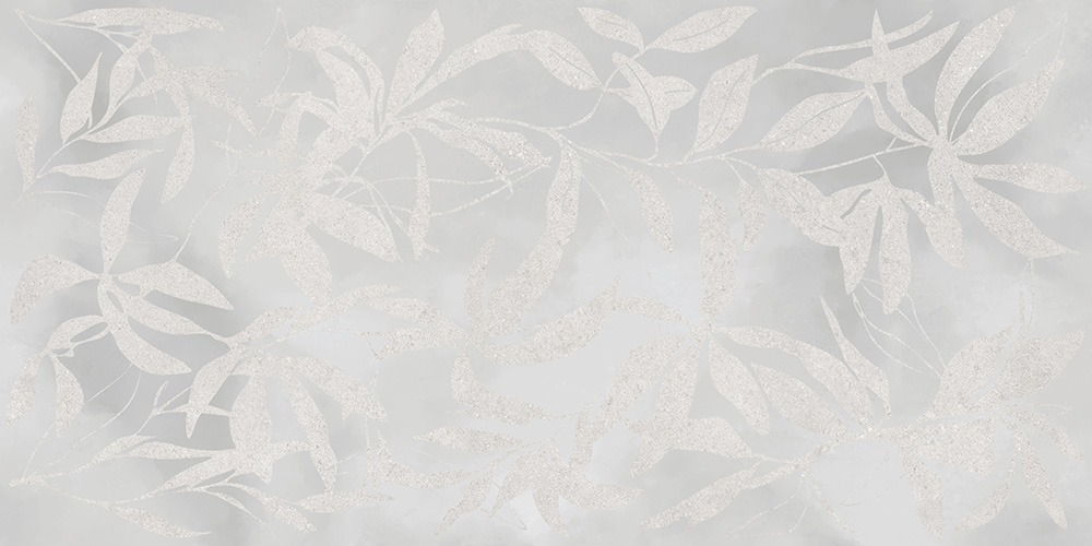АртВолл 60x120 MR Цветы Серый Vitra (K958008R)