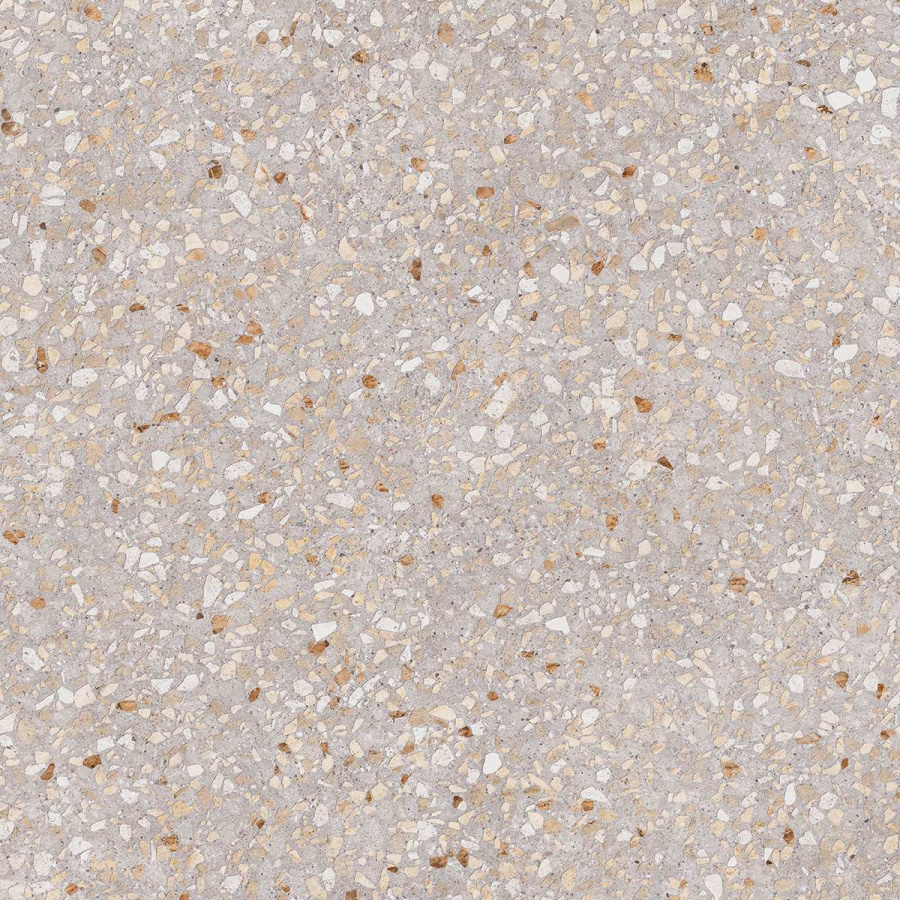 Терраццо бежевый обрезной 60х60 