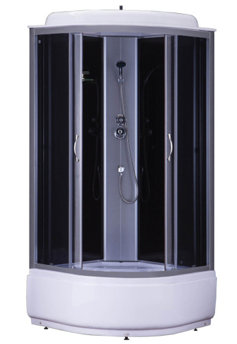 Душевая кабина Loranto CS-6690 G, 90х90х215, поддон 40 см