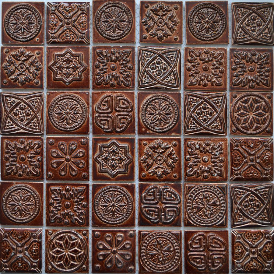 Мозаика керамическая 48*48*6 (300*300), KG4801 