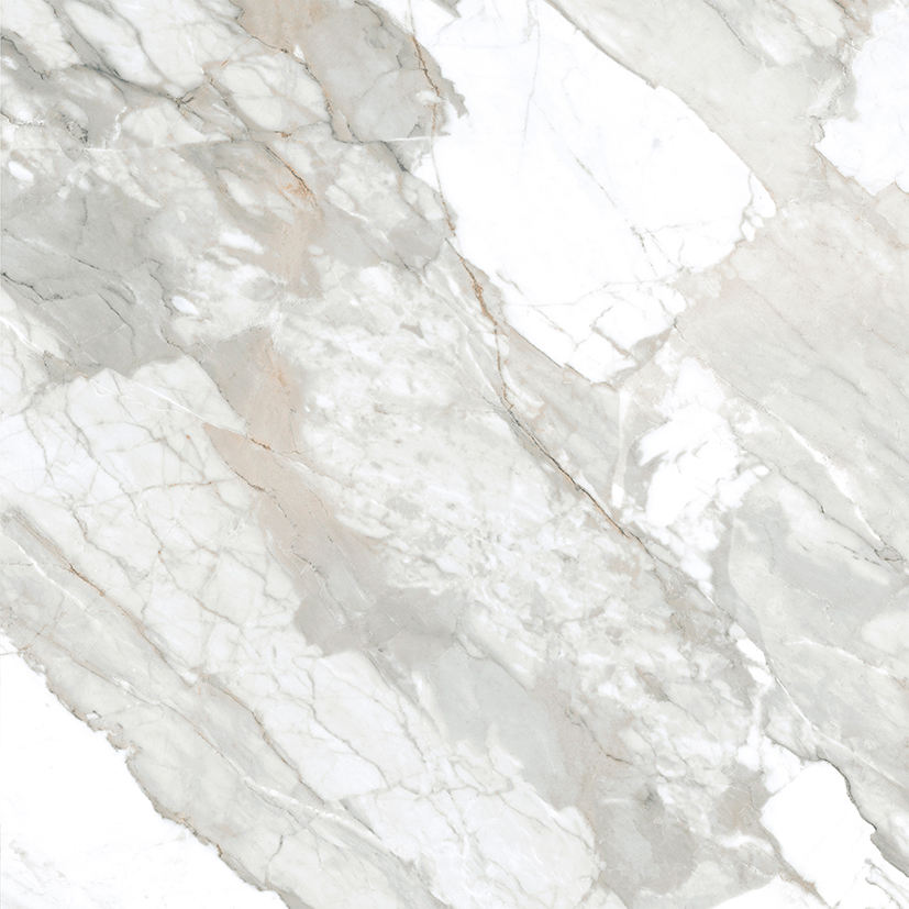 Alpi Керамогранит белый 50х50 матовый 