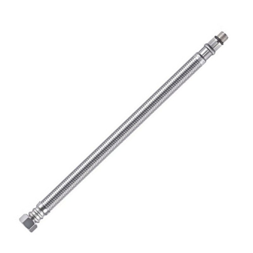 Гибкая подводка Tucai 1/2"-М10х1 L17, 30см, в стальной оплетке для смесителя, вн. - нар.