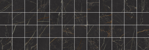 Royal Декор мозаичный чёрный MM60074 20х60