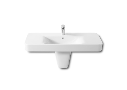 умывальник SENSO SQUARE с установочным комплектом  / 100х47,5 /   ( бел ) 