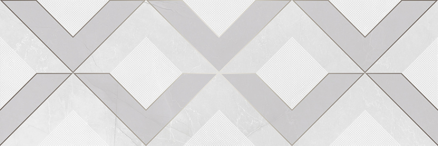 Monti Декор белый 20х60 