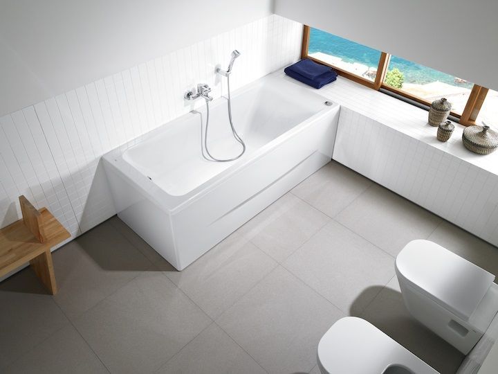Ванна акриловая Roca Easy прямоугольная 150x70x45