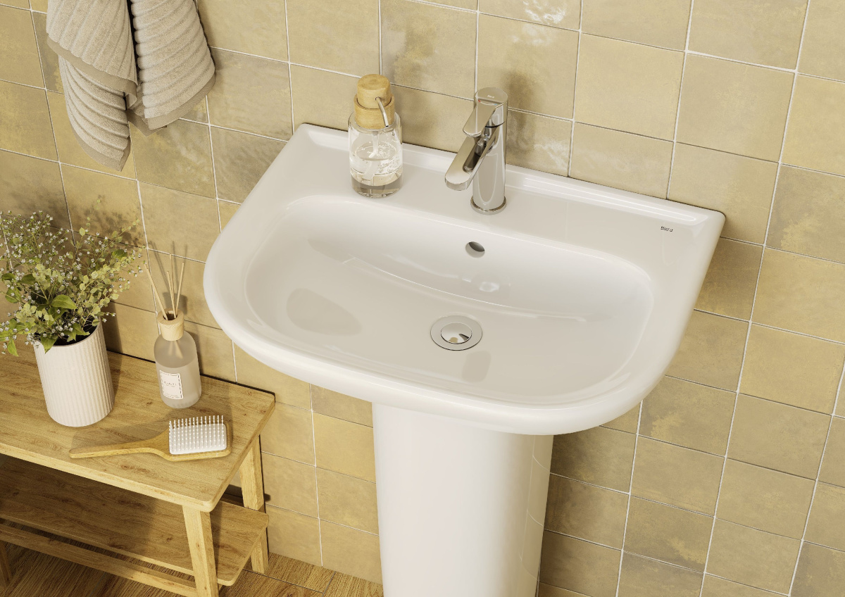 Раковина подвесная Roca Access 500x410, 1 отверстие