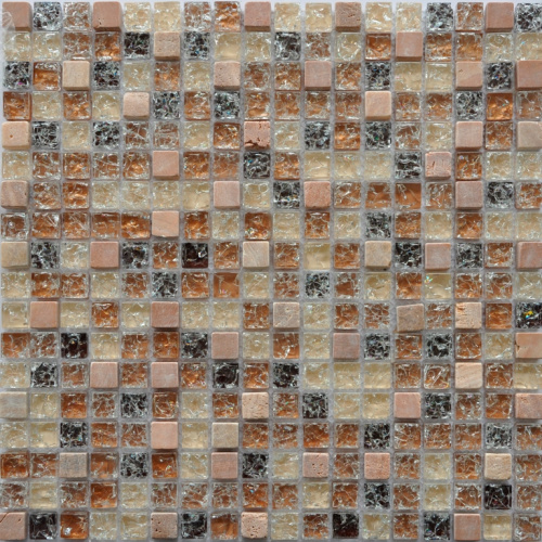 Мозаика стеклянная, 15*15*8 (300*300), GS091B