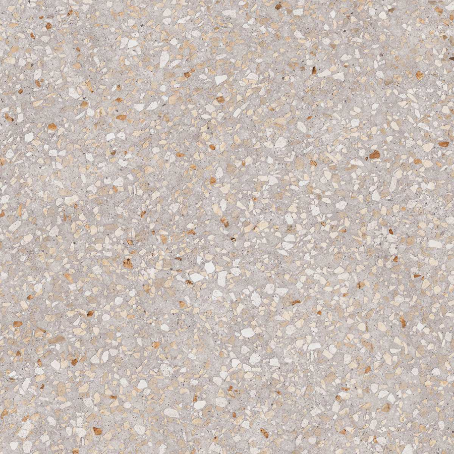 Терраццо бежевый обрезной 60х60 