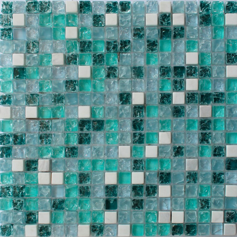 Мозаика стеклянная, 15*15*6 (300*300), GS095B 