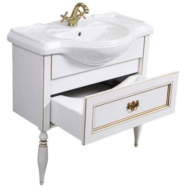 тумба под раковину AMERICA  / 105 /  ( дуб молочный )  