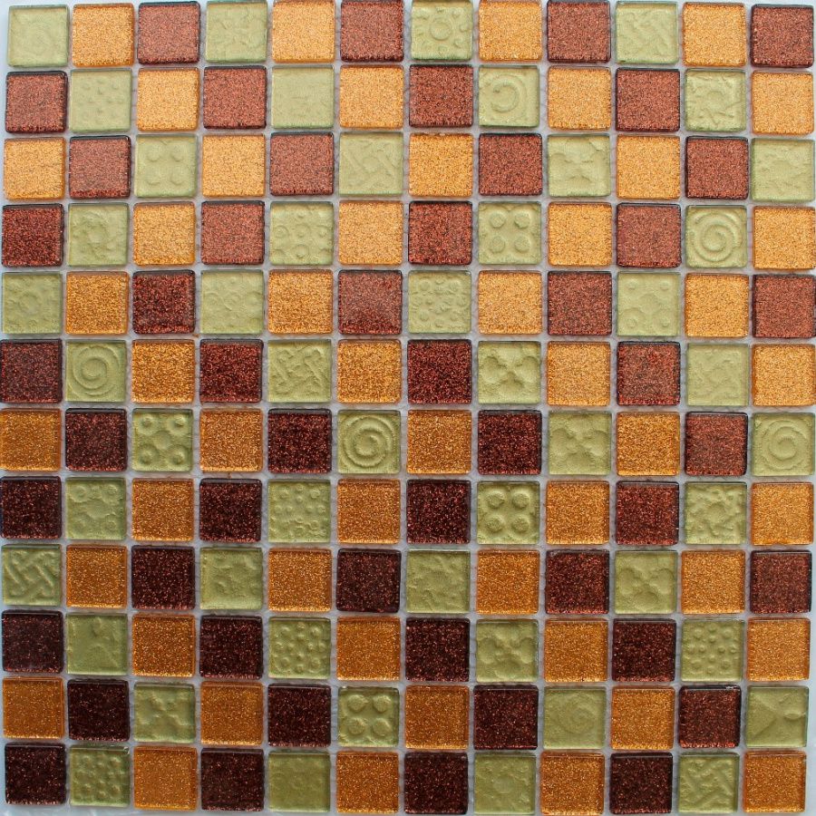 Мозаика стеклянная, 23*23*4 (300*300), F18.48.55 