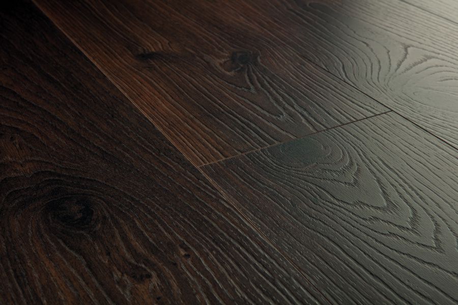 Quick-Step Perspective Доска дуба белого затемненная 