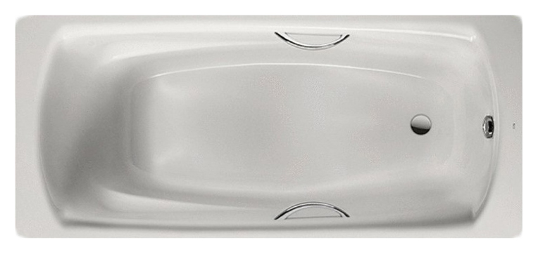 ванна SWING с отверстиями под ручки  / 180х80 /   ( бел )  