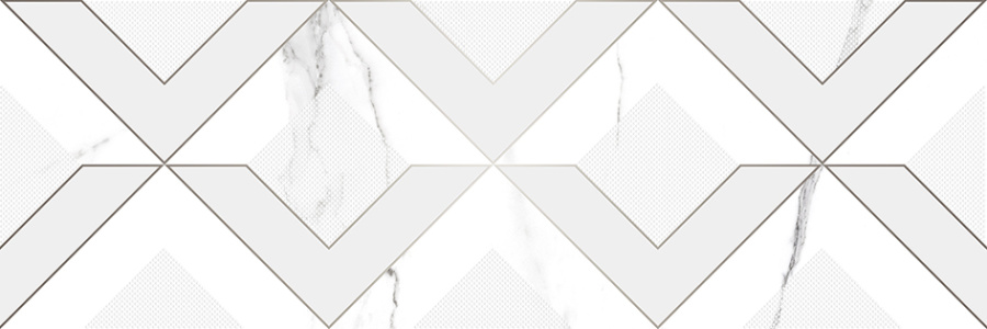 Viva Декор белый 20х60 