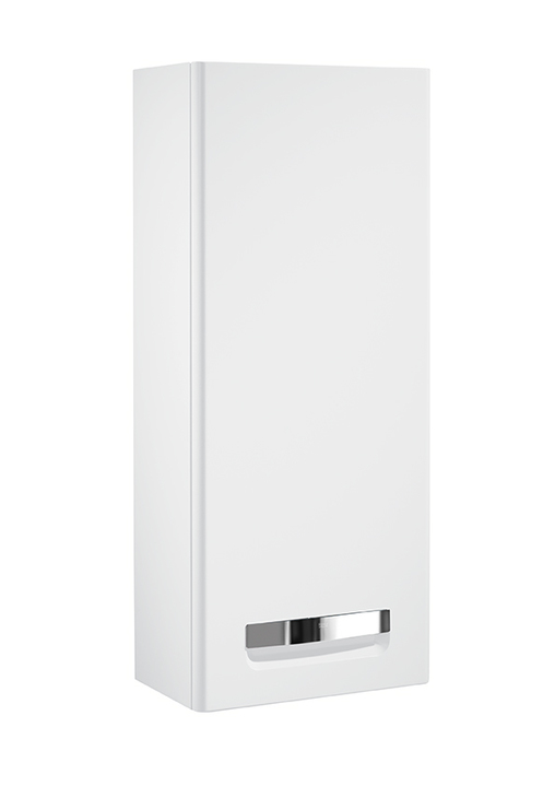шкаф навесной GAP правый  / 34,4х20х80 /   ( белый глянцевый )  