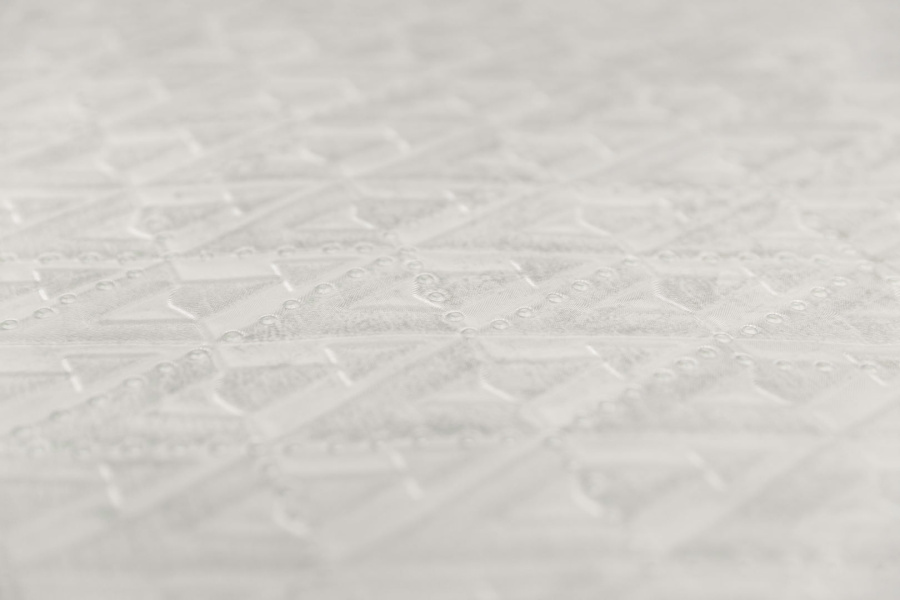 Обои виниловые на флизелиновой основе Коллаж мотив, белый 