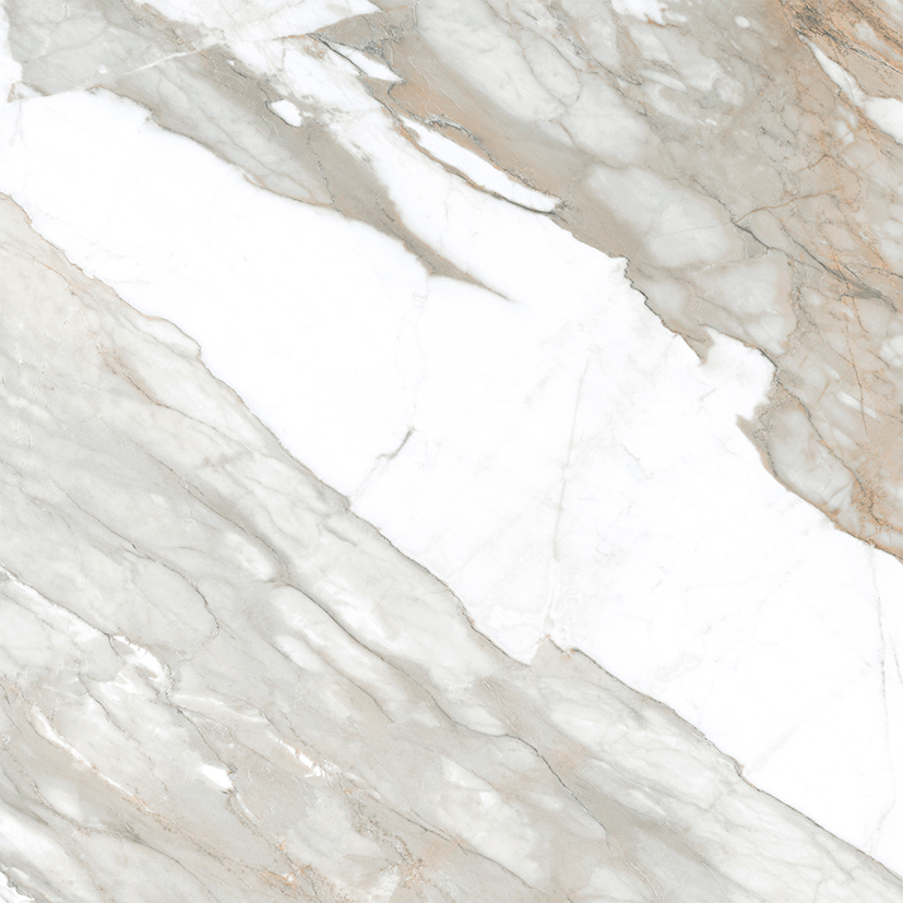 Alpi Керамогранит белый 50х50 матовый 