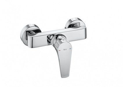 смеситель для ванны / душа ATLAS с автоматическим переключателем  / 21,7х17,3 /  ( хром ) 