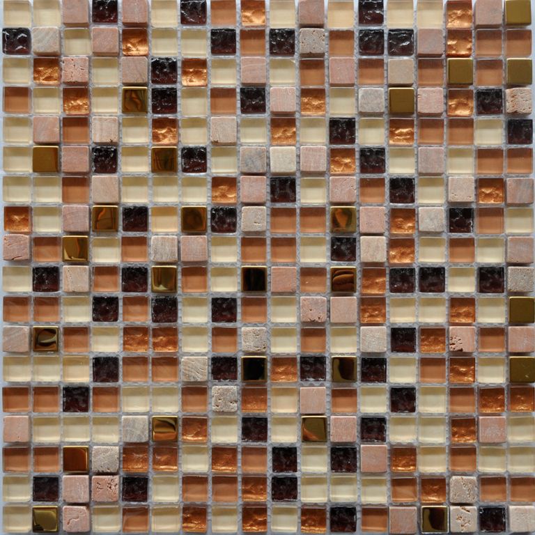 Мозаика стеклянная, 15*15*8 (300*300), BXGS091 
