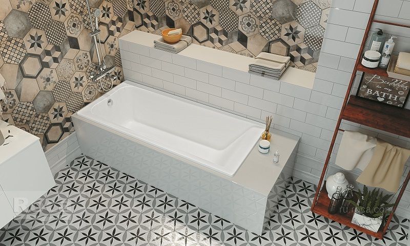 Ванна акриловая Roca ELBA 150х75