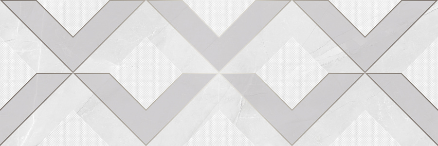 Monti Декор белый 20х60 