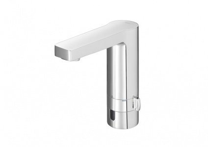  Электронный смеситель для раковины L90 с ограничителем потока, источник питания, 230 В